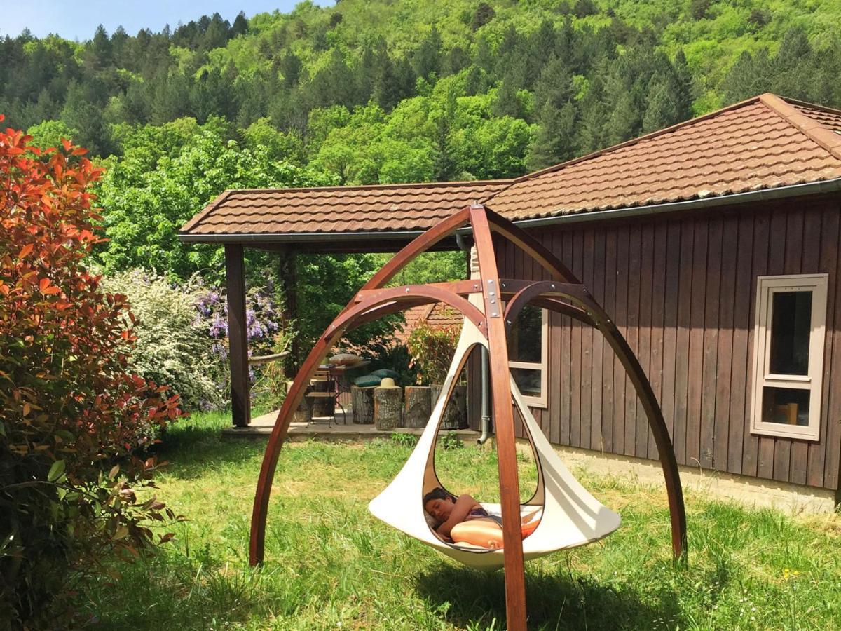 Chalet Cosy Nature Alzon Eksteriør bilde